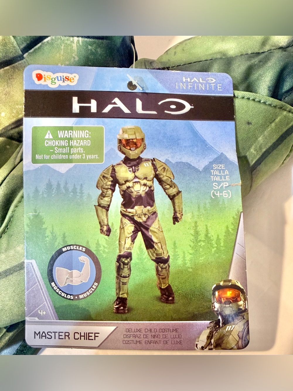 Disguise Kids Halo Master Chief Costume Small (4-6) BNWT - Picture 6 of 15